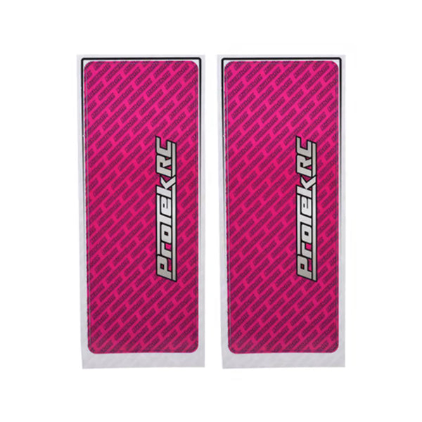 ProTek RC Universal Chassis Protective Sheet (Pink) (2) (12.5x33.5cm) - Accessories - AMain Distributing