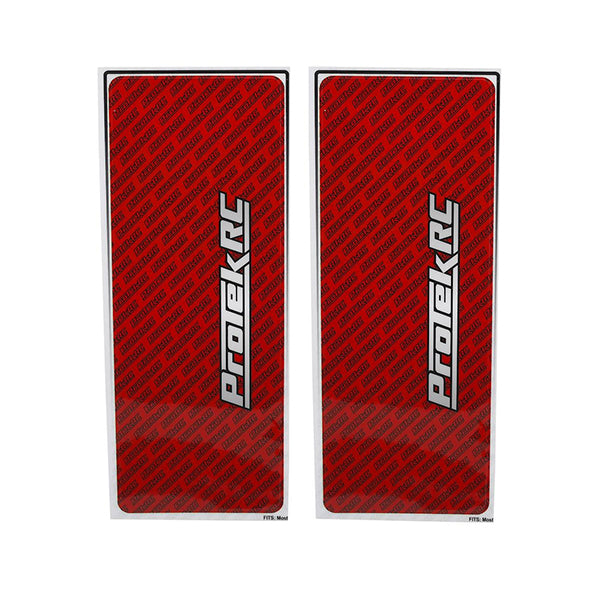 ProTek RC Universal Chassis Protective Sheet (Red) (2) (12.5x33.5cm) - Remote Control Toys - AMain Distributing
