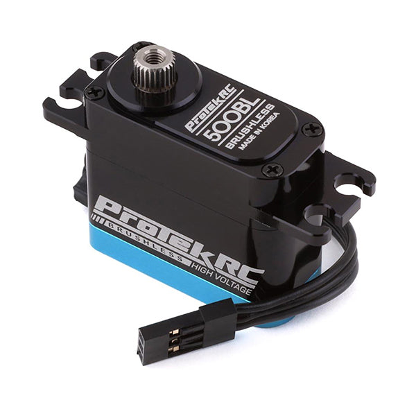 ProTek RC 500BL "Black Label" High Torque Brushless Mini Servo (High Voltage/Metal Case) - Remote Control Toys - AMain Distributing