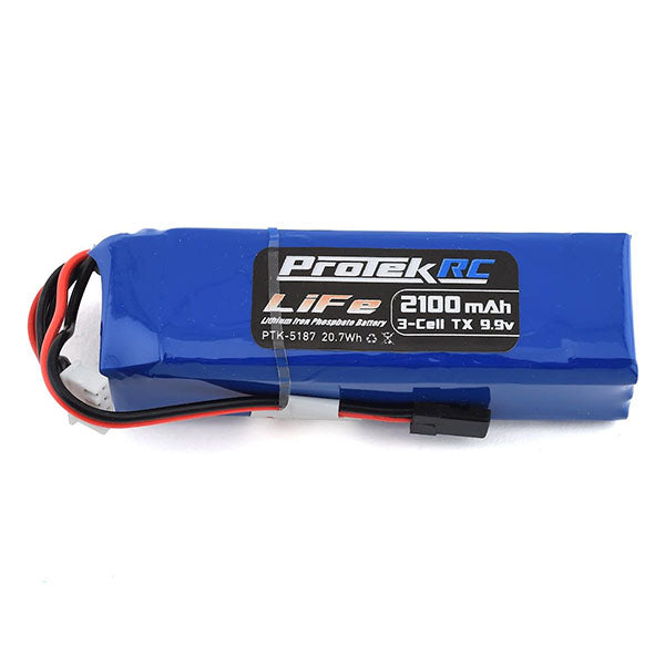 ProTek RC LiFe Futaba, JR, Spektrum, KO, Transmitter Battery (9.9V/2100mAh) - Battery - AMain Distributing