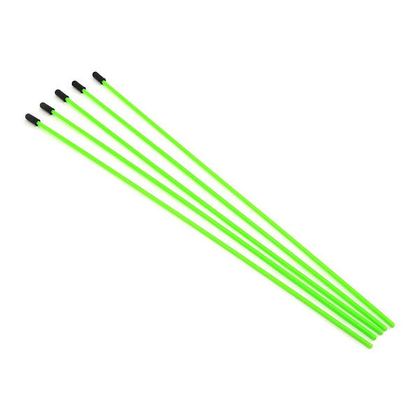 ProTek RC Antenna Tube w/Caps (Flo Green) (5) - Remote Control Toys - AMain Distributing