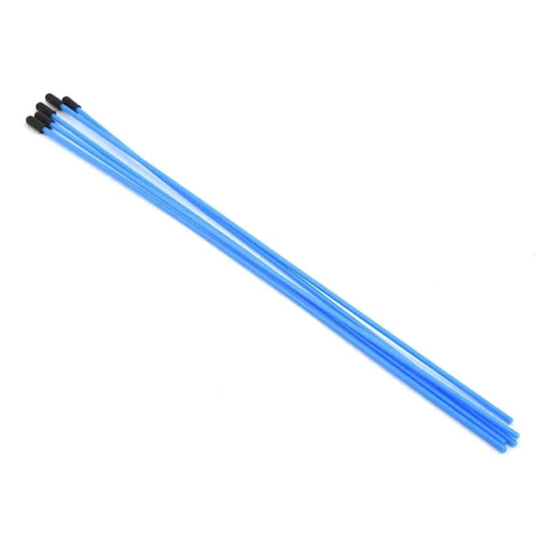 ProTek RC Antenna Tube w/Caps (Blue) (5) - Remote Control Toys - AMain Distributing