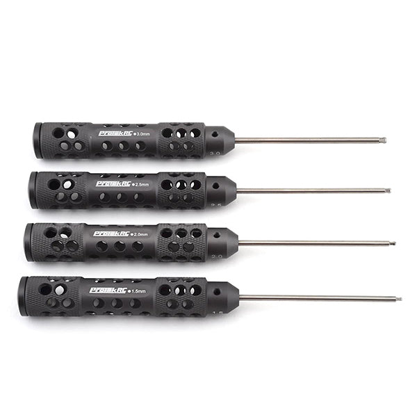 ProTek RC "TruTorque SL" Metric Ball End Hex Driver Set (4) (1.5mm, 2.0mm, 2.5mm, 3.0mm) - Tools - AMain Distributing