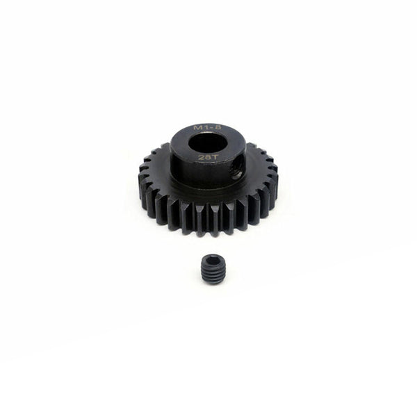 Surpass Hobby 28T MOD 1 Pinion or Spool Gear 8mm Bore Chromium Alloy Steel - Parts - Surpass Hobby