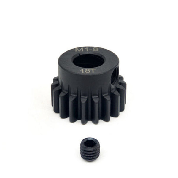 Surpass Hobby 18T MOD 1 Pinion or Spool Gear 8mm Bore Chromium Alloy Steel - Parts - Surpass Hobby