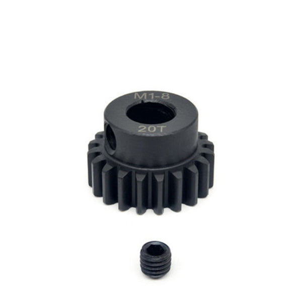 Surpass Hobby 20T MOD 1 Pinion or Spool Gear 8mm Bore Chromium Alloy Steel - Parts - Surpass Hobby