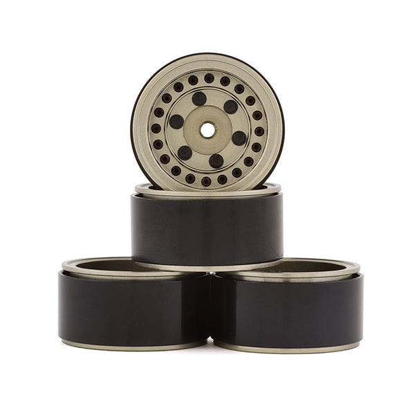 RC4WD Black Rhino Armory Internal Beadlock 1.0" Wheels (4) - Wheel/Tires - Horizon Hobbies, Inc.