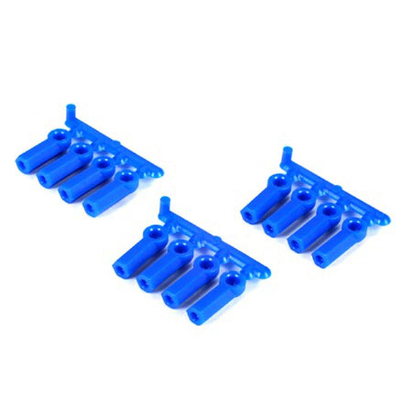 RPM Heavy Duty 4-40 Rod Ends (Blue) (12) - Remote Control Toys - Horizon Hobbies, Inc.