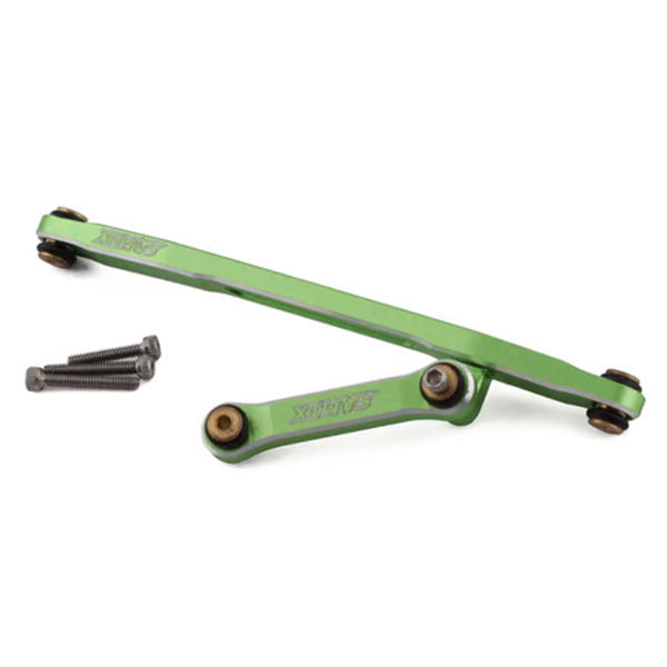 Samix SCX24 Aluminum Steering Link Set (Green) - Parts - AMain Distributing