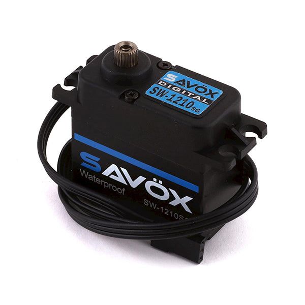 Savox SW-1210SG Black Edition "Tall" Waterproof Digital Servo (High Voltage) - Servo - HRP Distributing, Inc.