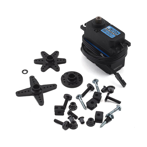 Savox SW-1212SG Black Edition Waterproof Digital Servo (High Voltage) - Servo - HRP Distributing, Inc.