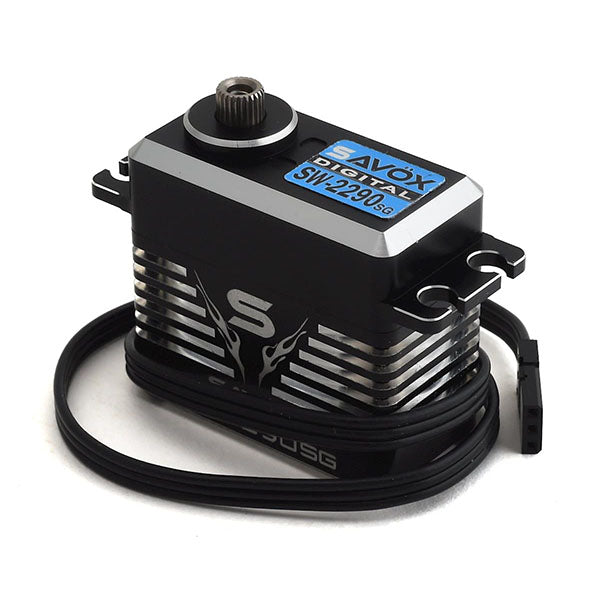 Savox SW2290-SG Waterproof Premium Brushless Digital Servo (Black) - Servo - HRP Distributing, Inc.