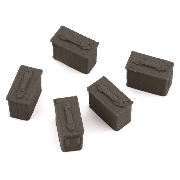 Scale By Chris 1/24 Scale Ammo Cans (5) - Remote Control Toys - AMain Distributing