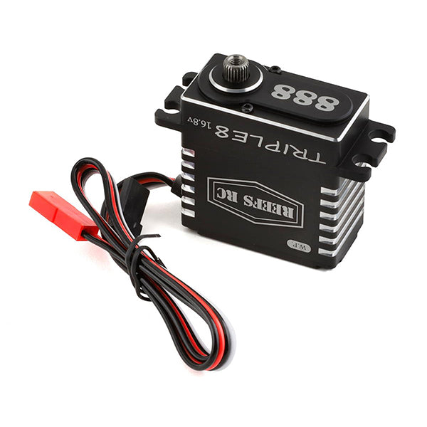 Reefs RC Triple8 16.8V Servo Programmable, 4S Connector - Servo - Horizon Hobbies, Inc.