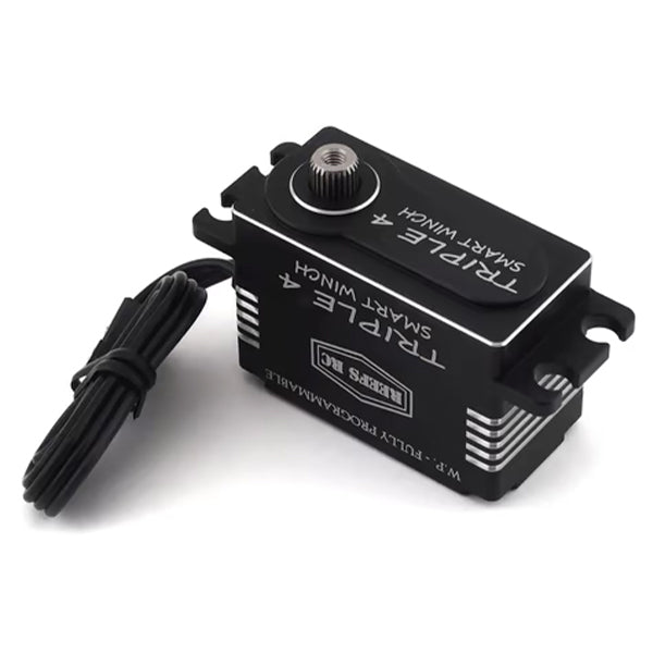 Reefs RC Triple4 Smart Winch LoPro Brushless Servo w/ Built in Winch Controller - - HRP Distributing, Inc.