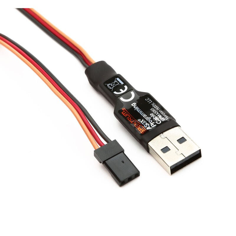 Spektrum RC AS3X Programming Cable w/USB Interface - Remote Control Toys - Horizon Hobbies, Inc.