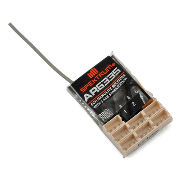 Spektrum RC AR6335 6Ch AS3X Nanolite Receiver - Remote Control Toys - Horizon Hobbies, Inc.