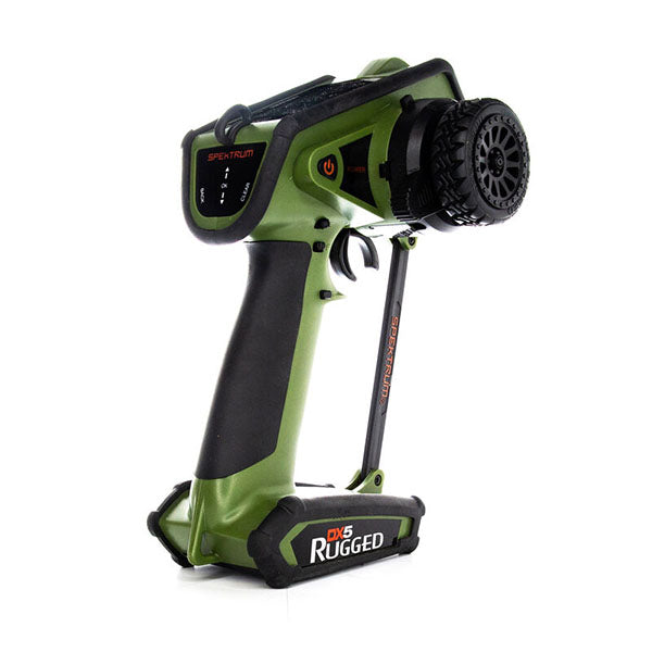 Spektrum RC DX5 Rugged 5-Channel DSMR Surface Radio (Green) (Transmitter Only) - Remote Control Toys - Horizon Hobbies, Inc.