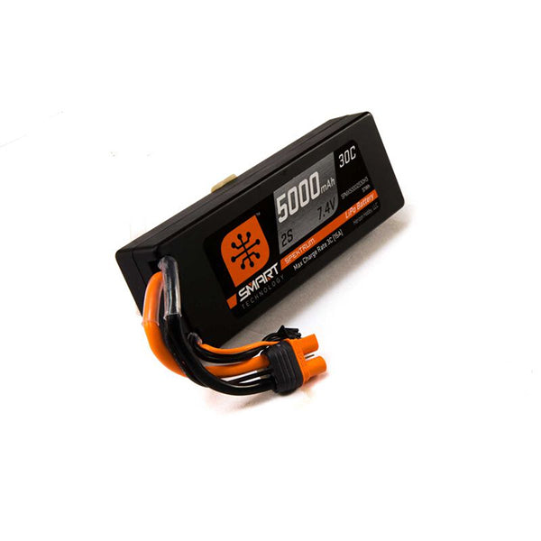 Spektrum RC 2S Smart LiPo Hard Case Battery Pack w/IC3 Connector (7.4V/5000mAh) - stpatty - Horizon Hobbies, Inc.