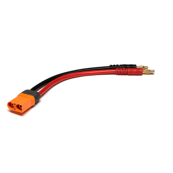 Spektrum RC IC5 6" Device Charge Lead w/4mm Bullets - Remote Control Toys - Horizon Hobbies, Inc.