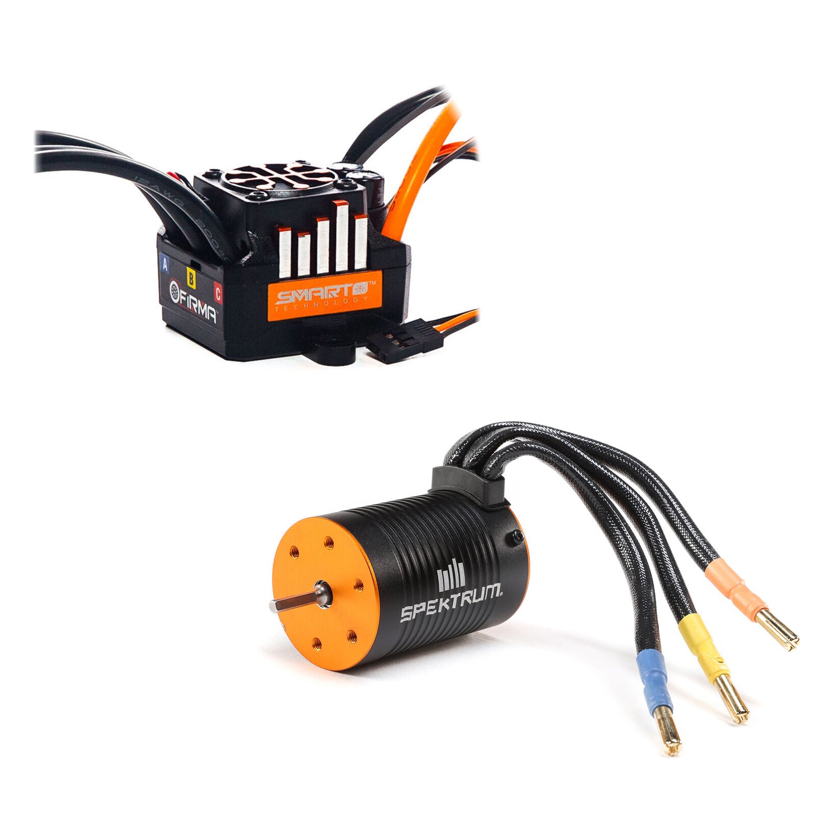 Spektrum Firma 100A Brushless Smart ESC / 6500Kv Sensorless Motor Combo: No-Prep - - Horizon Hobbies, Inc.