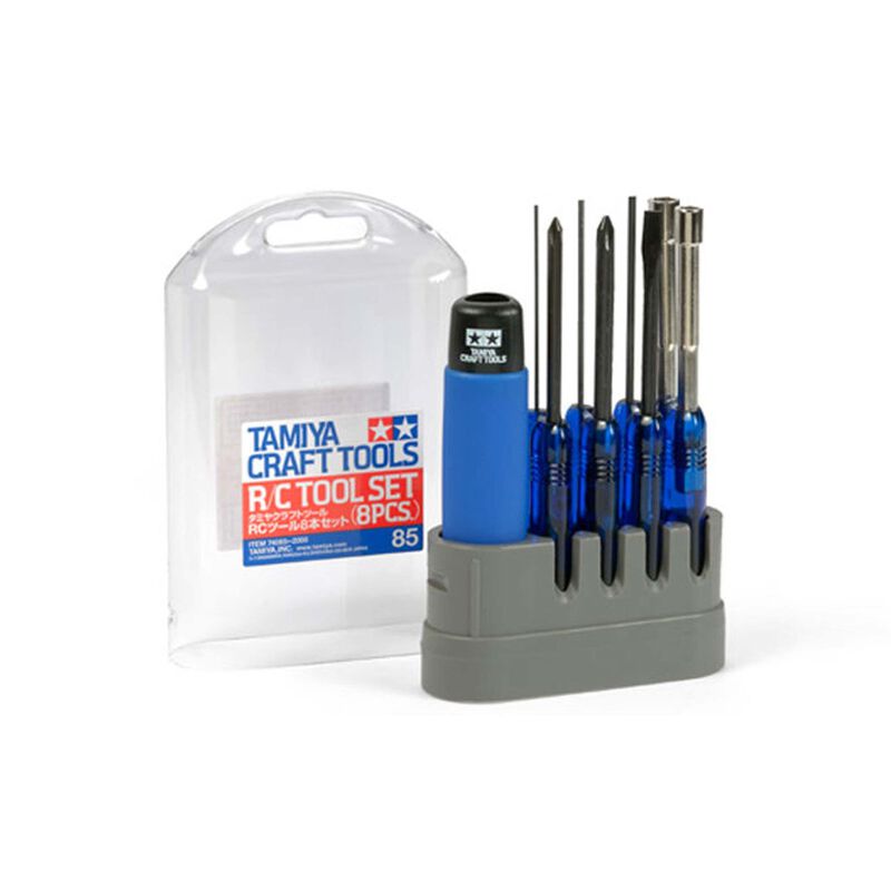 Tamiya RC Tool Set (8) - Tools - Horizon Hobbies, Inc.