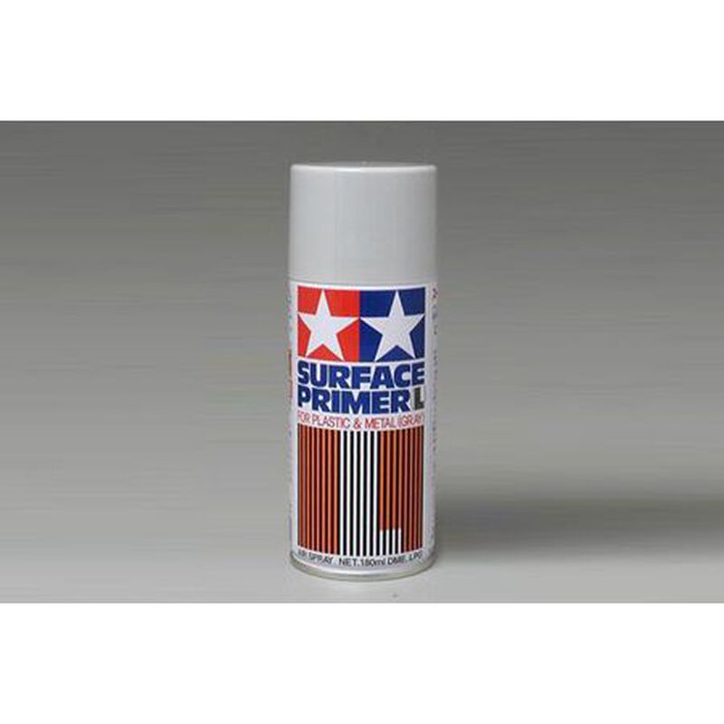 Tamiya Grey Surface Primer Spray Paint (180ml) - Remote Control Toys - Horizon Hobbies, Inc.