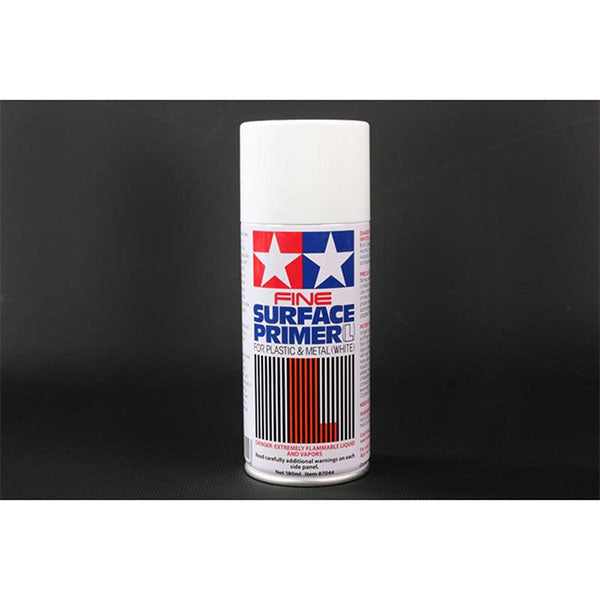 Tamiya White Surface Primer Spray Paint (180ml) - Remote Control Toys - Horizon Hobbies, Inc.