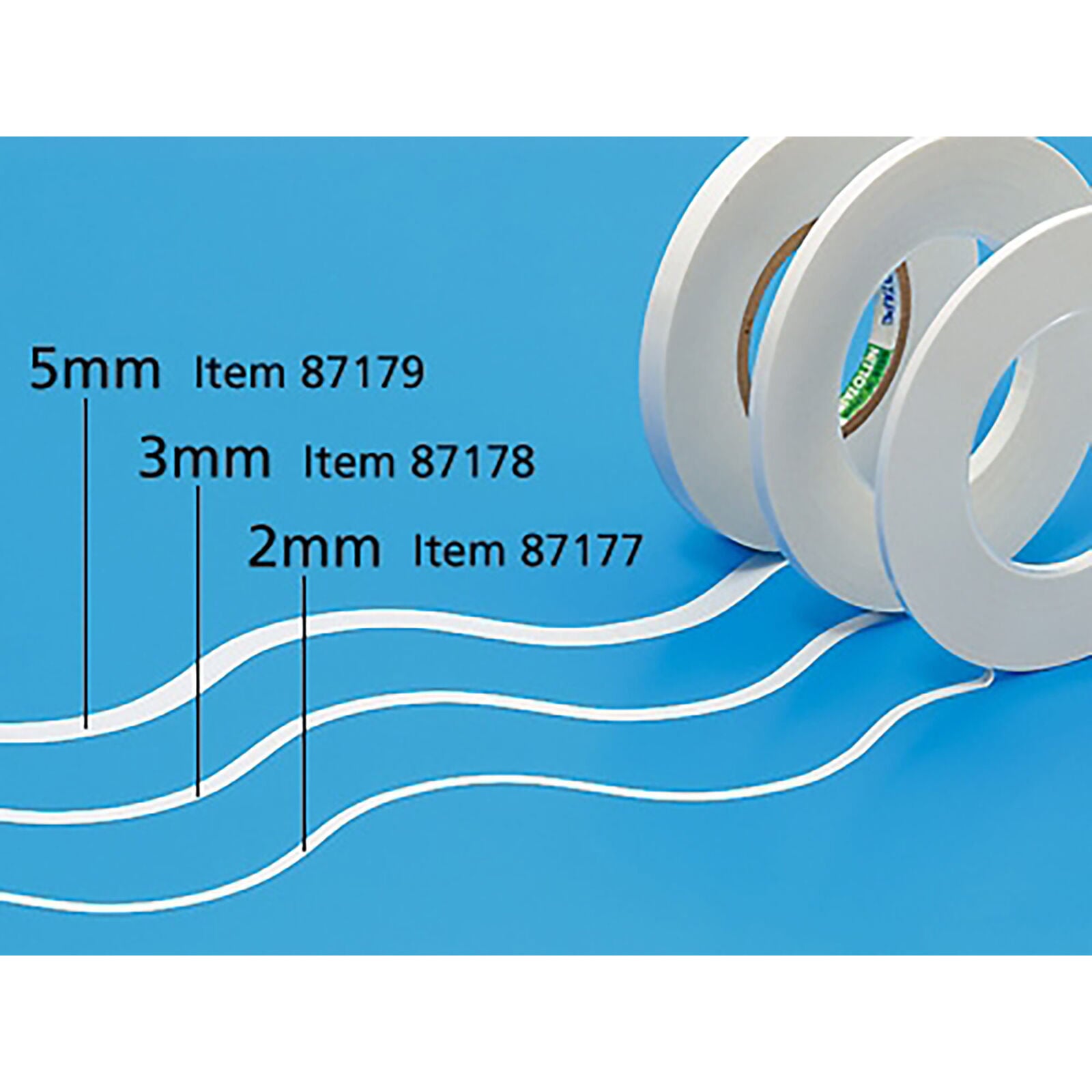 Tamiya Masking Tape for Curves 3mm (Item 87178) - Parts - Horizon Hobbies, Inc.