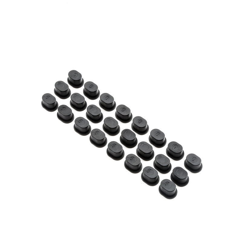 Team Losi Racing Adjustable Hinge Pin Brace Inserts - - Horizon Hobbies, Inc.