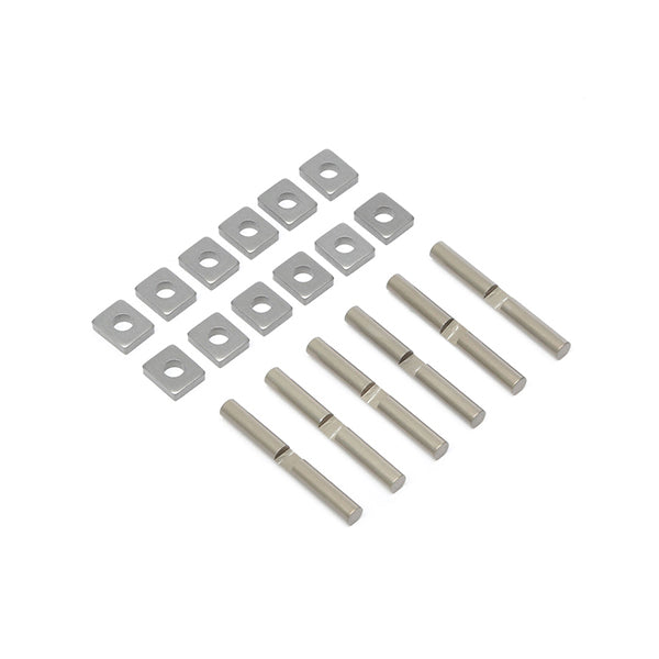 Team Losi Racing Aluminum Cross Pin & Support Block Set - Remote Control Toys - Horizon Hobbies, Inc.