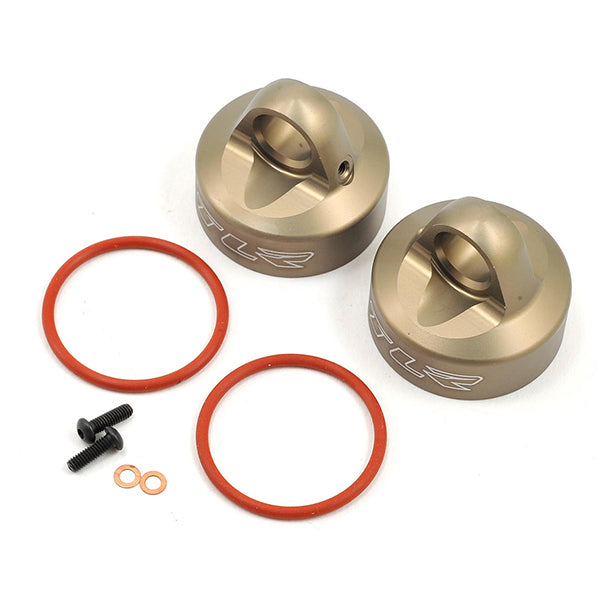 Team Losi Racing Aluminum Bleeder Shock Cap (2) - Parts - Horizon Hobbies, Inc.