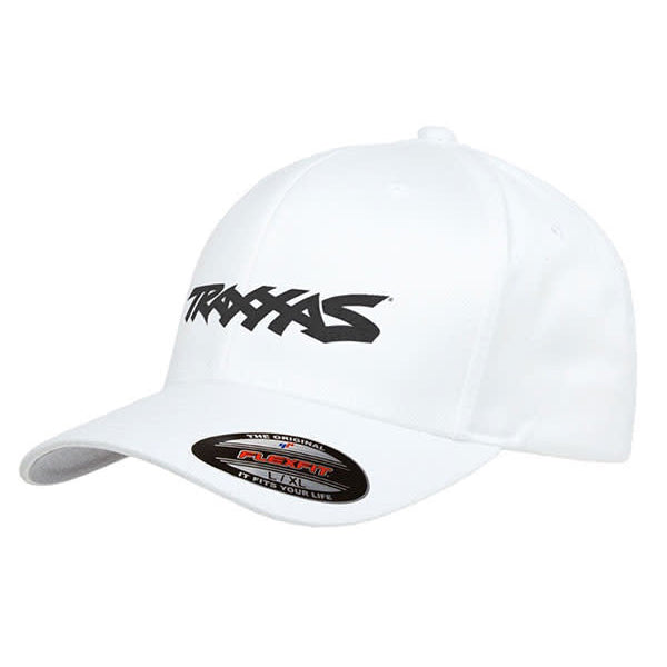 Traxxas Hat White/Black L/XL - Remote Control Toys - Traxxas