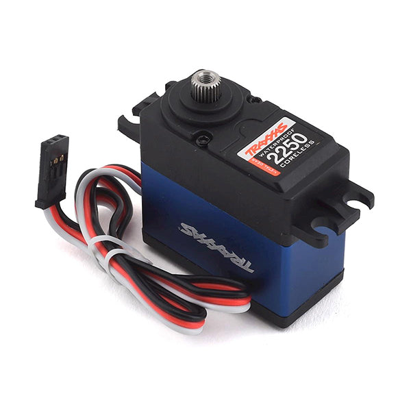 Traxxas 330 High Torque Metal Gear Waterproof Digital Servo (Blue) (High Voltage) - Remote Control Toys - Traxxas