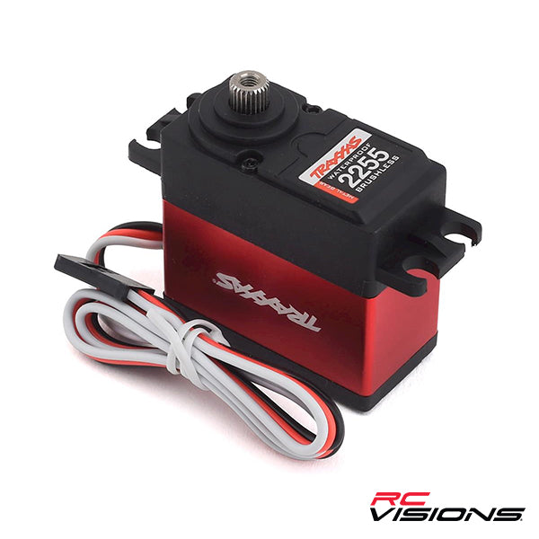 Traxxas 400 High Torque Metal Gear Waterproof Brushless Servo (Red) (High Voltage) - Remote Control Toys - Traxxas