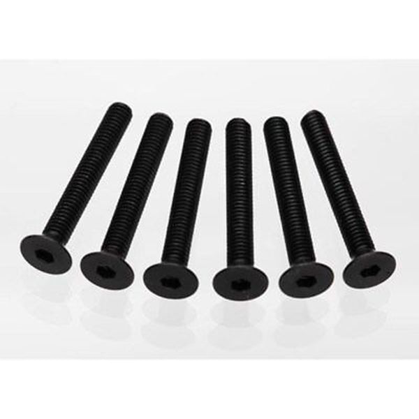 Traxxas 4x10mm Countersunk Flat Head Hex Screws (6) - Remote Control Toys - Traxxas