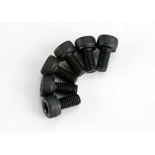 Traxxas 3X6mm Cap Head Screws (6) - Remote Control Toys - Traxxas