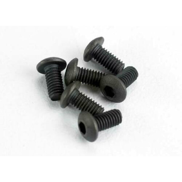Traxxas 3x6mm Button Head Screws (6) - Remote Control Toys - Traxxas