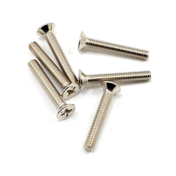 Traxxas 3x20mm Flat Head Phillips Screw (6) - Remote Control Toys - Traxxas