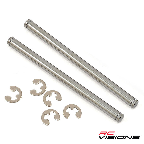 Traxxas Suspension Pins, 48mm Chrome (2) - Parts - Traxxas