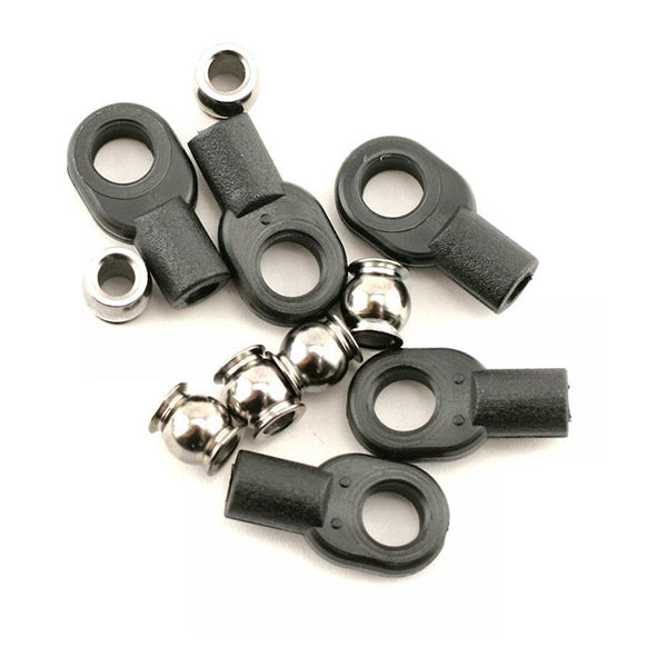 Traxxas Short Rod Ends With Hollow Balls (6) - Remote Control Toys - Traxxas