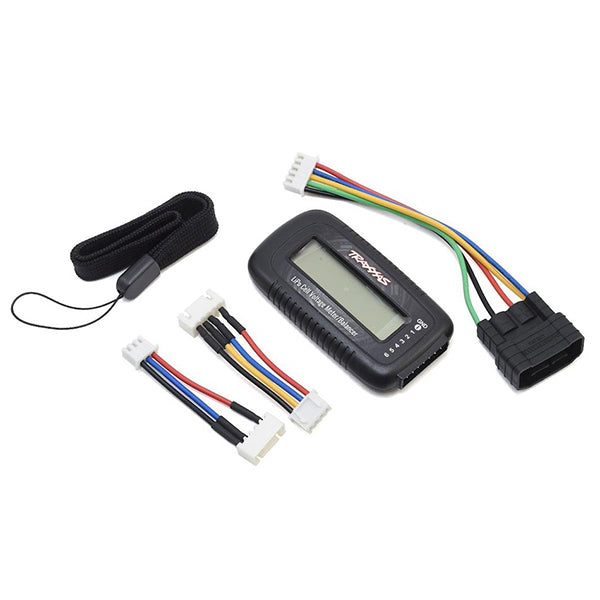Traxxas iD Lipo Battery Voltage Cell Checker Balancer w/TRA2938X Lead Adapter - Remote Control Toys - Traxxas