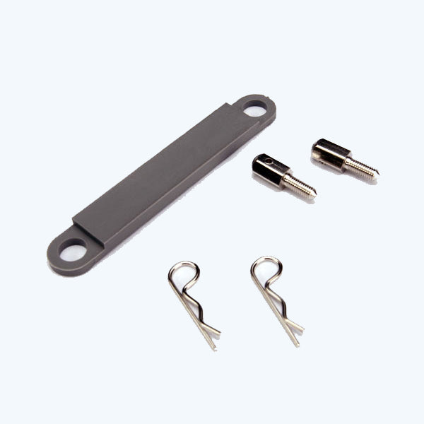 Traxxas Battery Hold Down Plate (Gray) - Remote Control Toys - Traxxas