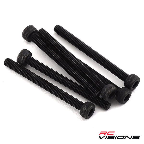 Traxxas Screws, 3x32mm cap-head machine (hex drive) (6) - Remote Control Toys - Traxxas