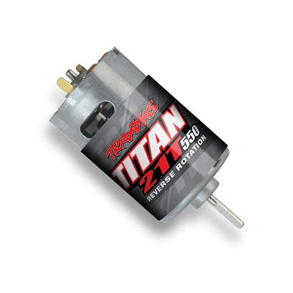Traxxas TRX4 Titan 550 Reverse Rotation Motor (21T) - Remote Control Toys - Traxxas