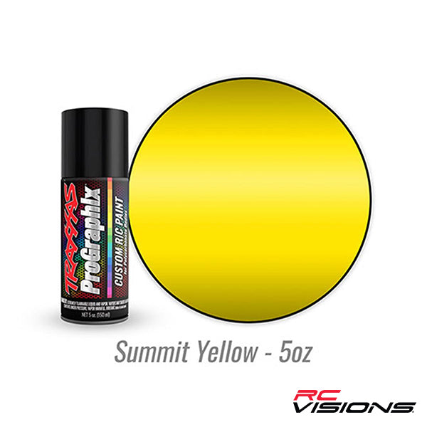 Traxxas Body Paint Summit Yellow 5Oz - paint - Traxxas