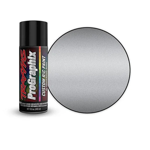 Traxxas Body Paint Metallic Silver 13.5 oz - paint - Traxxas