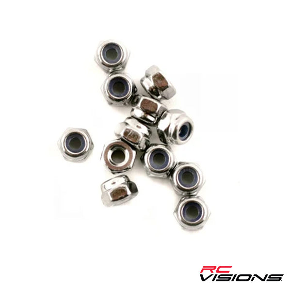 Traxxas 2.5mm Nylon Locknut (12) - Remote Control Toys - Traxxas