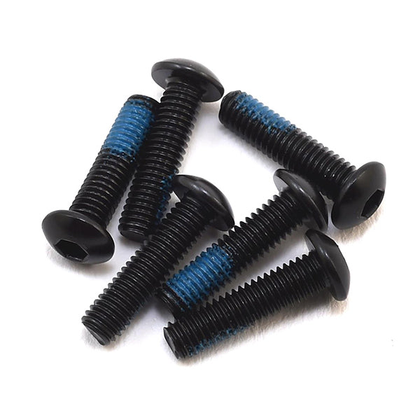 Traxxas 3x12mm Button Head Hex Screws w/Threadlock (6) - Part - Traxxas