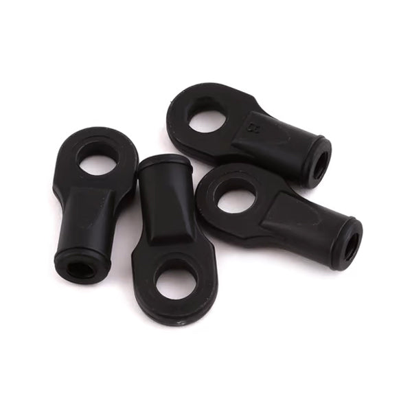 Traxxas Rod ends, Revo (large, for rear toe link only) (4) - Remote Control Toys - Traxxas
